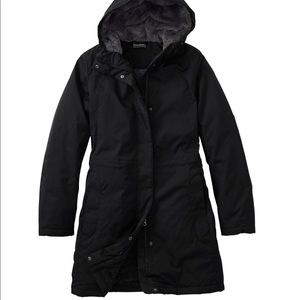 L.L. Bean Black Winter Warmer Coat